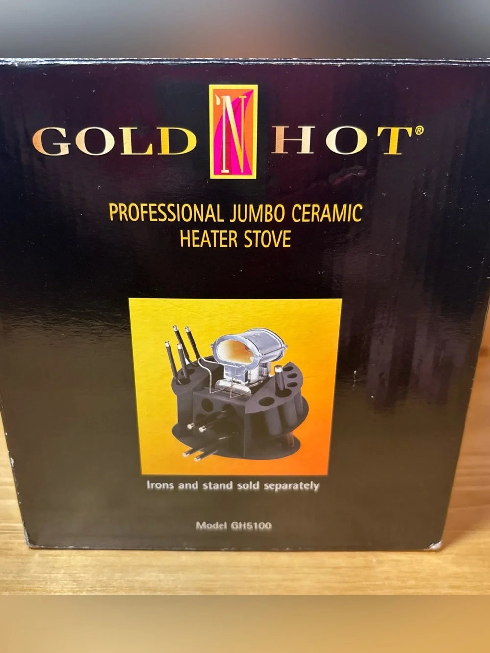Belson GH5100 Great work Gold 'N Hot Ceramic Heater Stove EUC